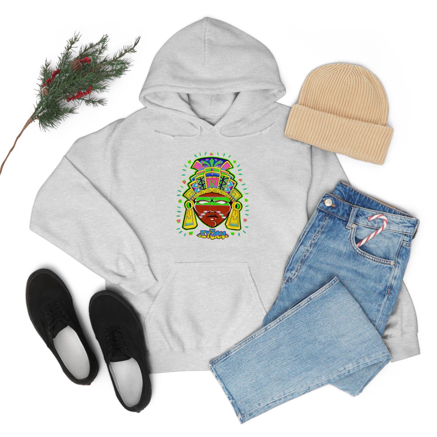 Mayan Trippi God Hoodie