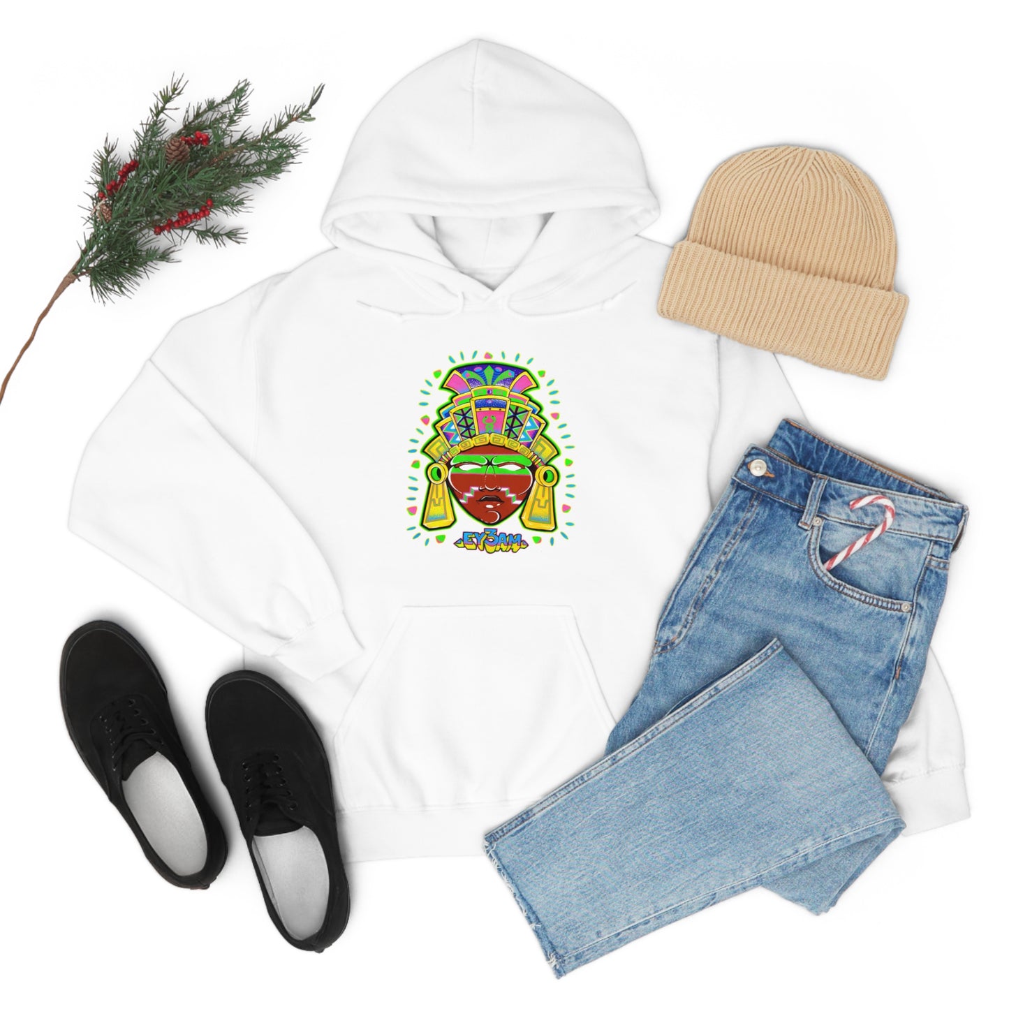 Mayan Trippi God Hoodie