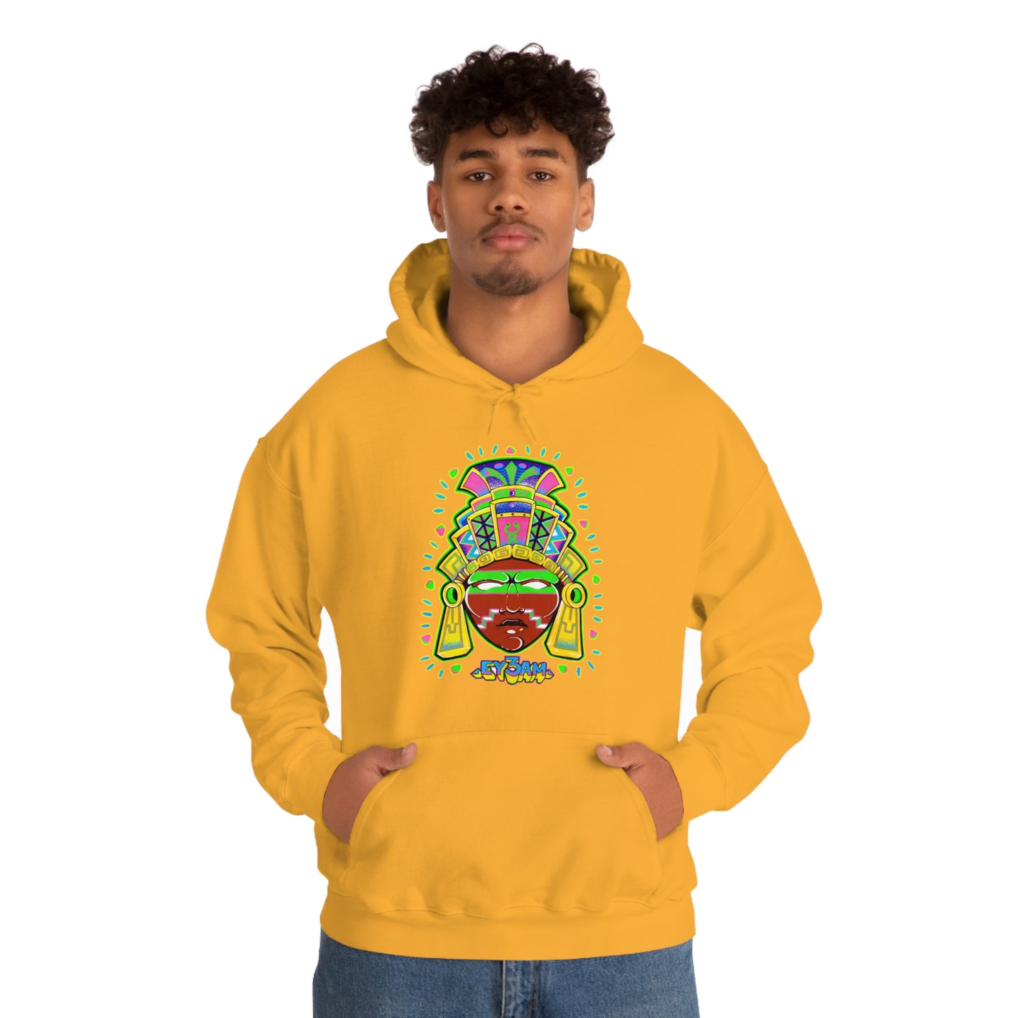 Mayan Trippi God Hoodie