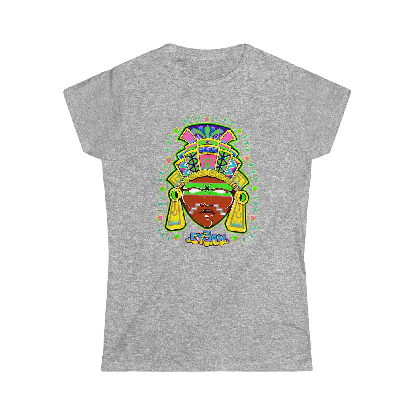 Mayan Trippi God Women's Fitted Tee