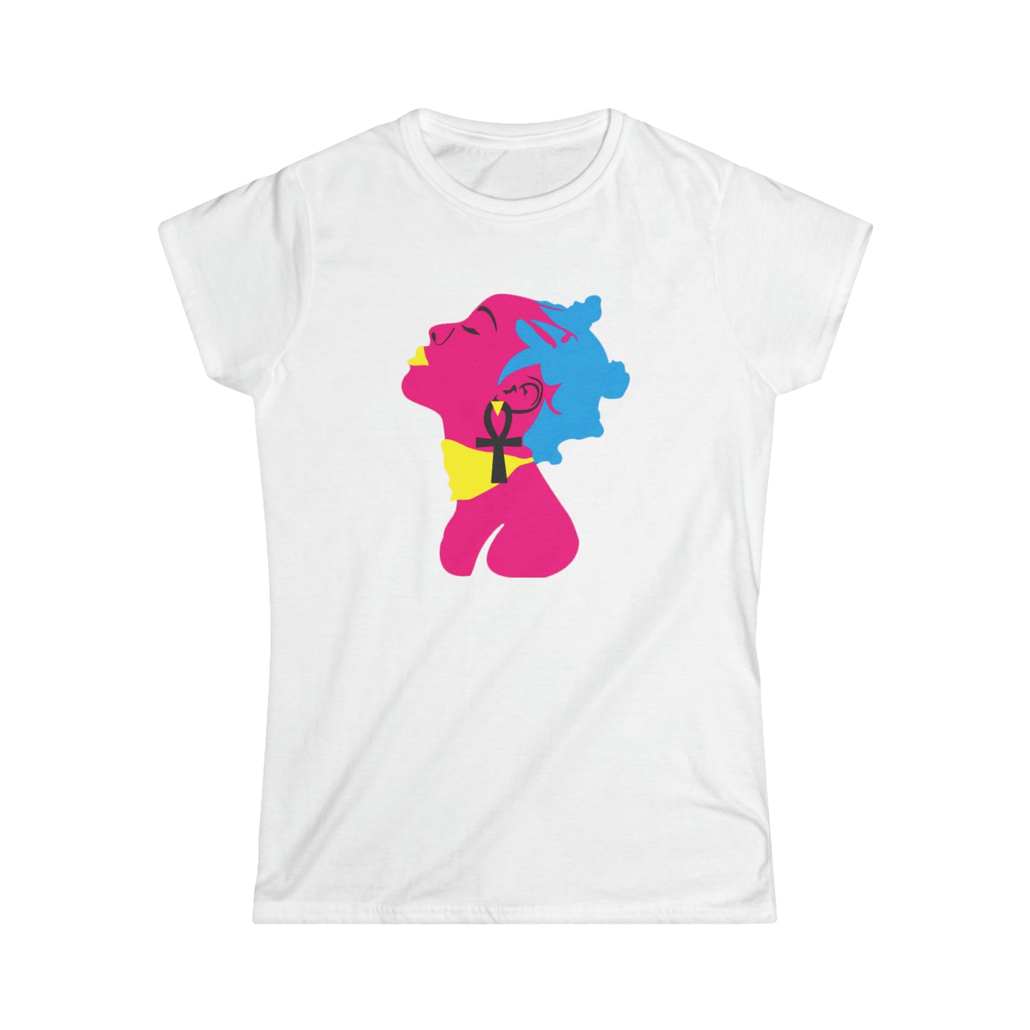 Ankh Wombman Women's Fitted Tee