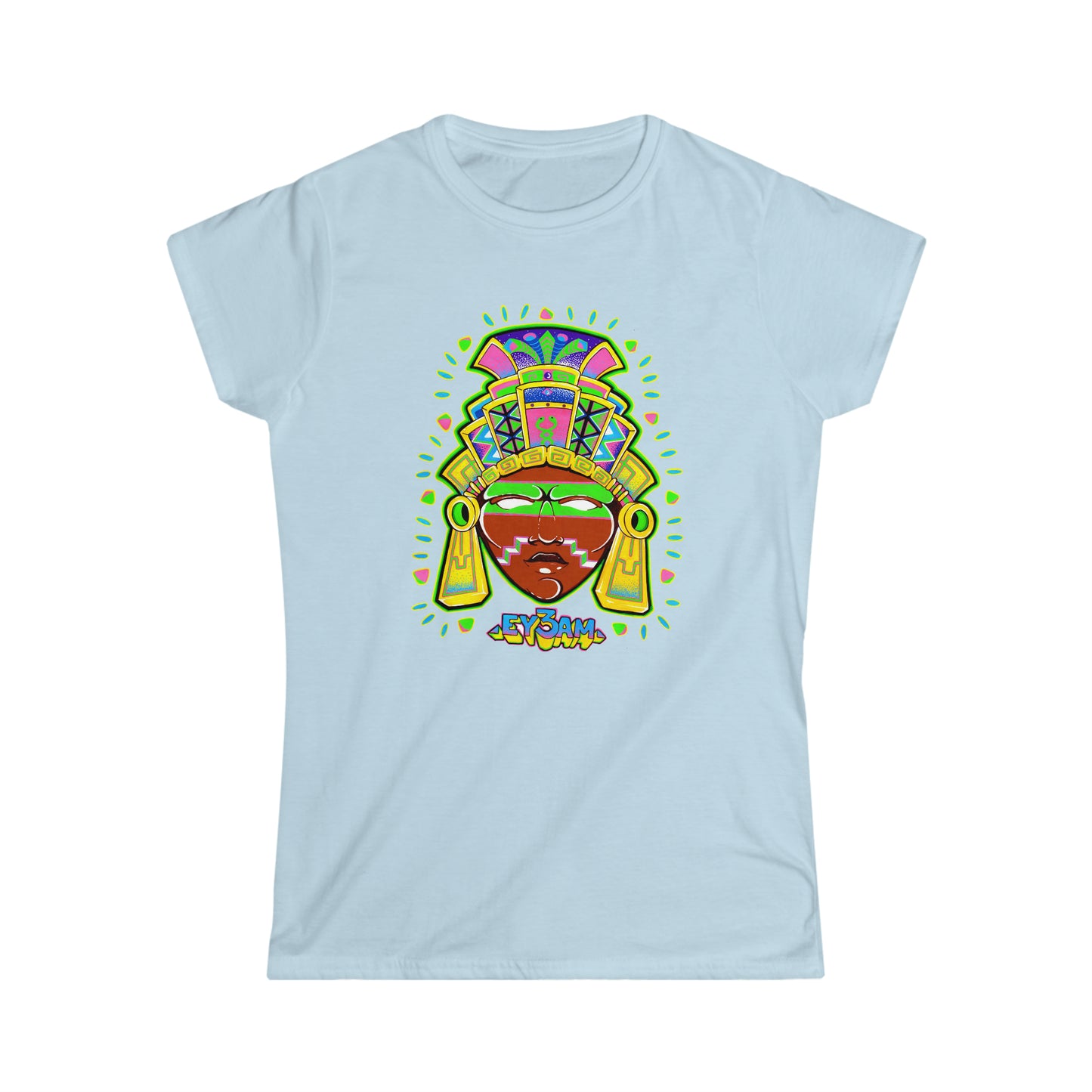 Mayan Trippi God Women's Fitted Tee