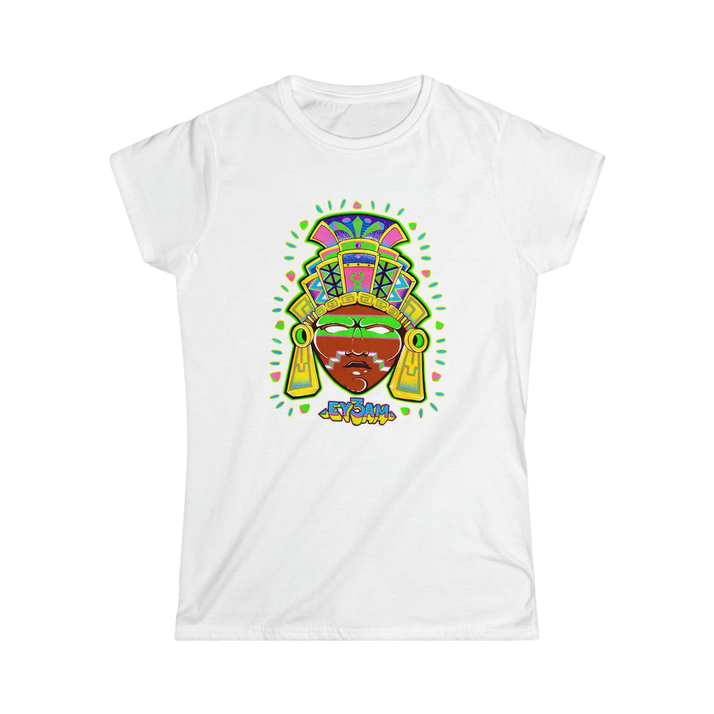 Mayan Trippi God Women's Fitted Tee