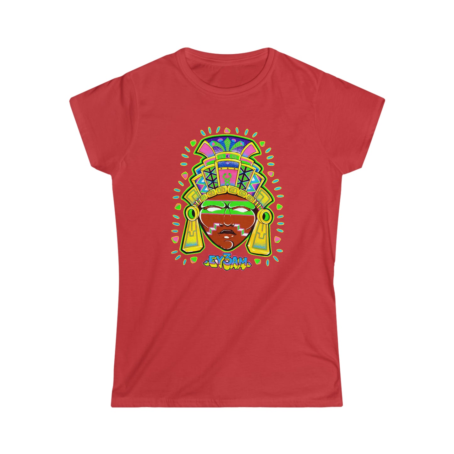 Mayan Trippi God Women's Fitted Tee