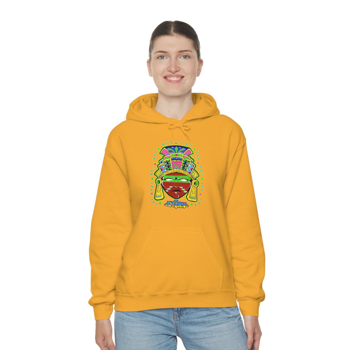 Mayan Trippi God Hoodie