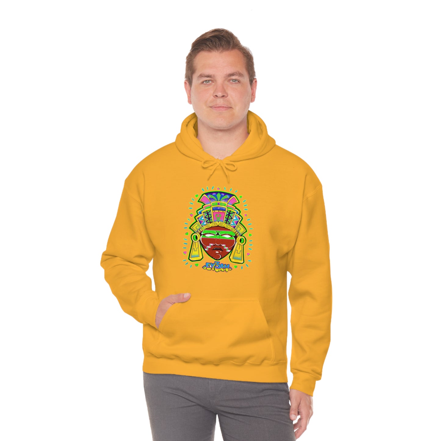 Mayan Trippi God Hoodie