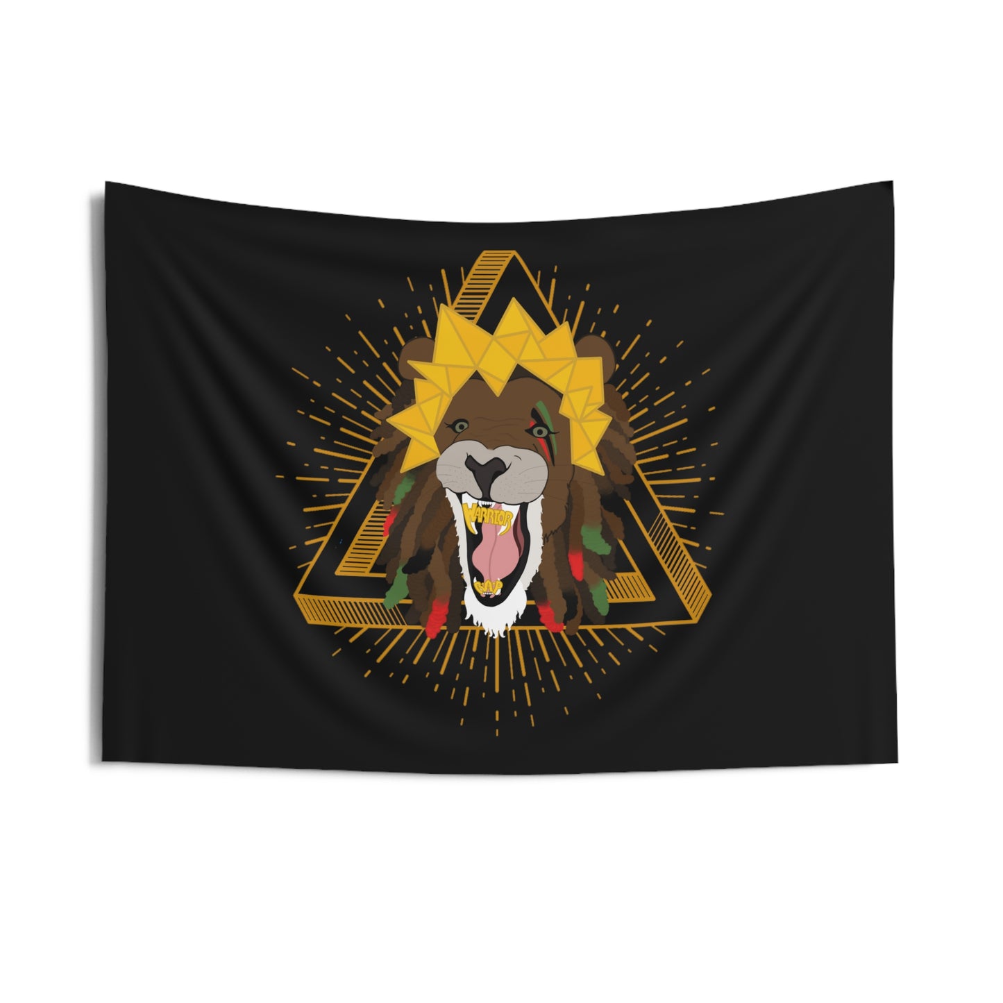 Warrior Rap Indoor Wall Tapestries