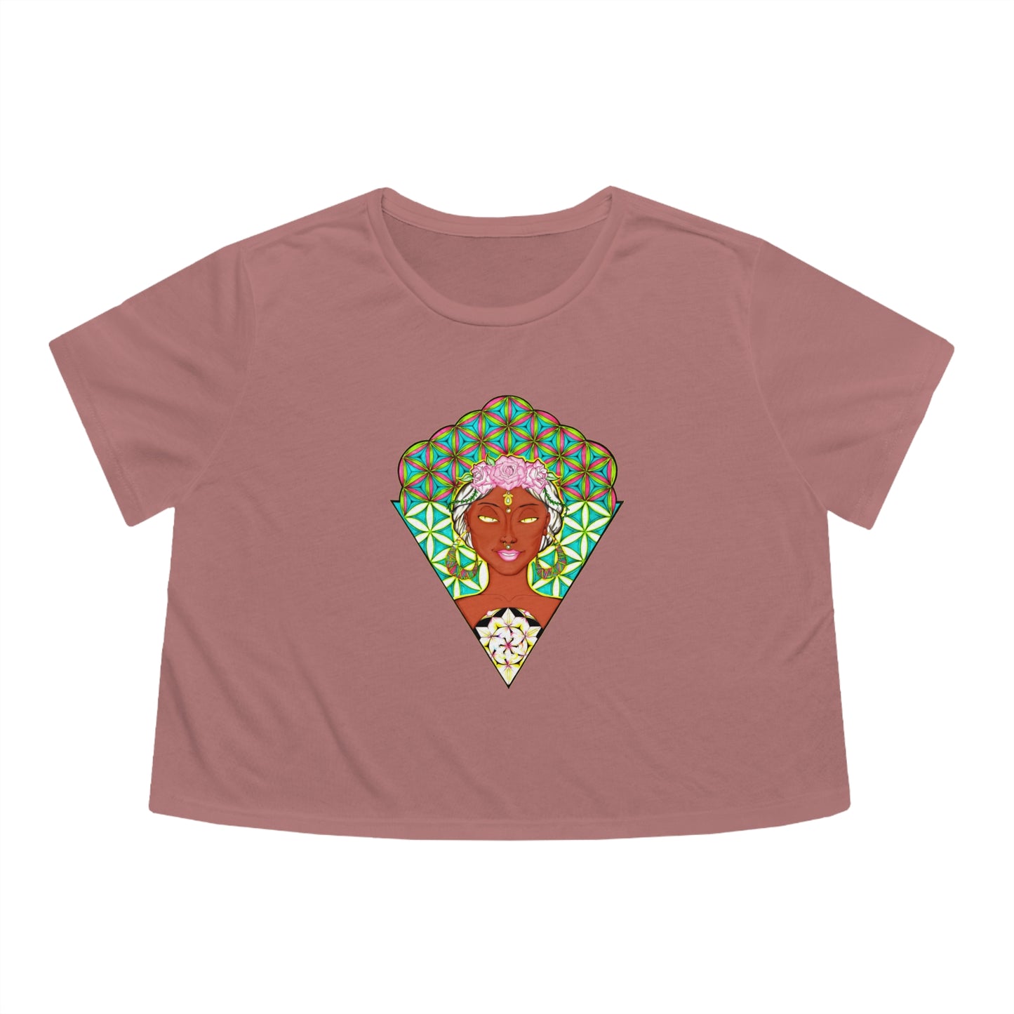 La Rosa WombMan Flowy Cropped Top