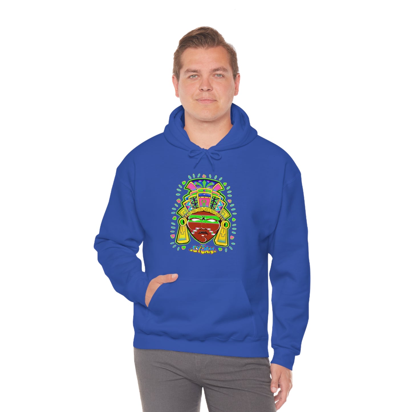 Mayan Trippi God Hoodie