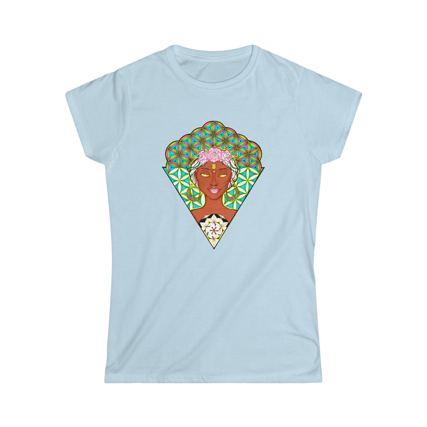 La Rosa Wombman Women's Fitted Tee