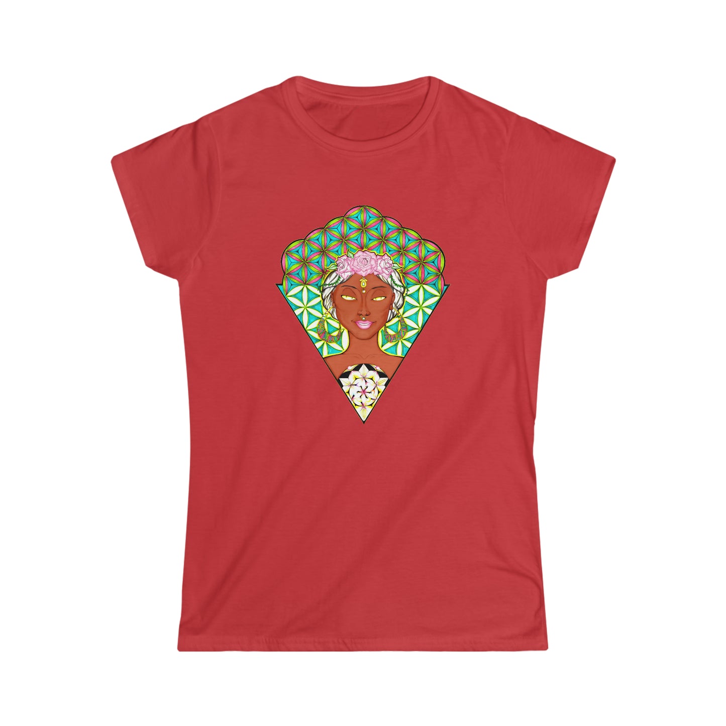 La Rosa Wombman Women's Fitted Tee