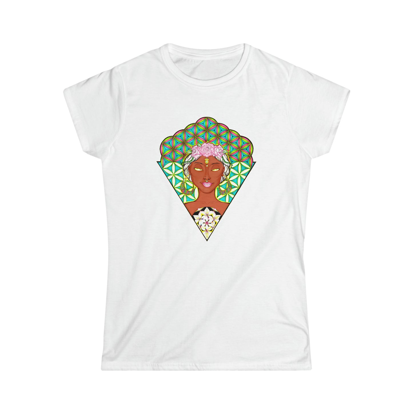 La Rosa Wombman Women's Fitted Tee