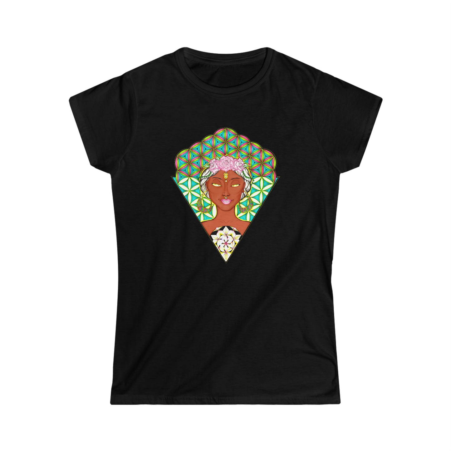 La Rosa Wombman Women's Fitted Tee