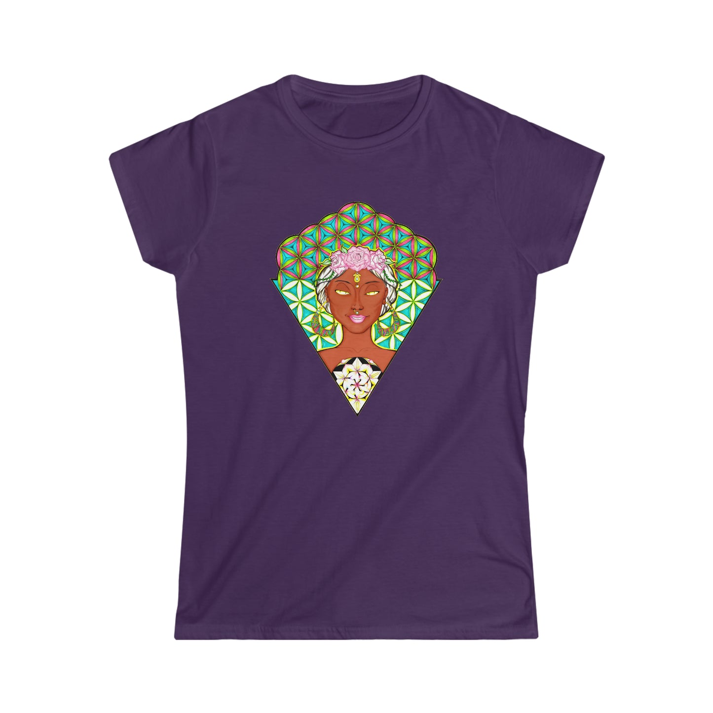 La Rosa Wombman Women's Fitted Tee