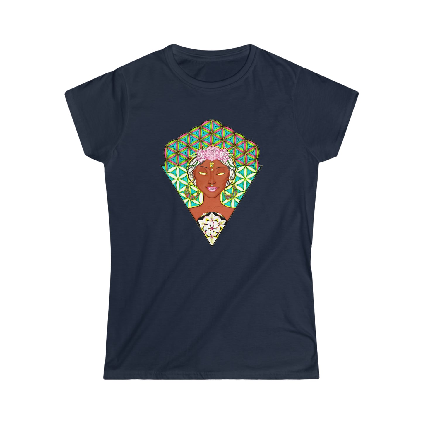 La Rosa Wombman Women's Fitted Tee