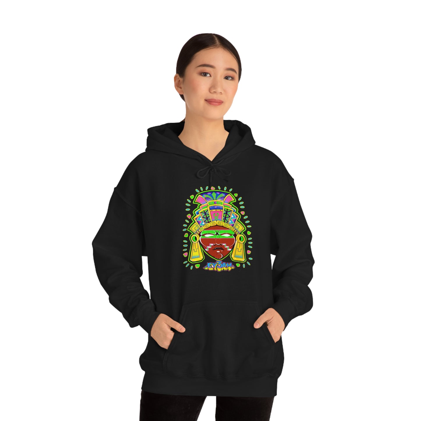 Mayan Trippi God Hoodie