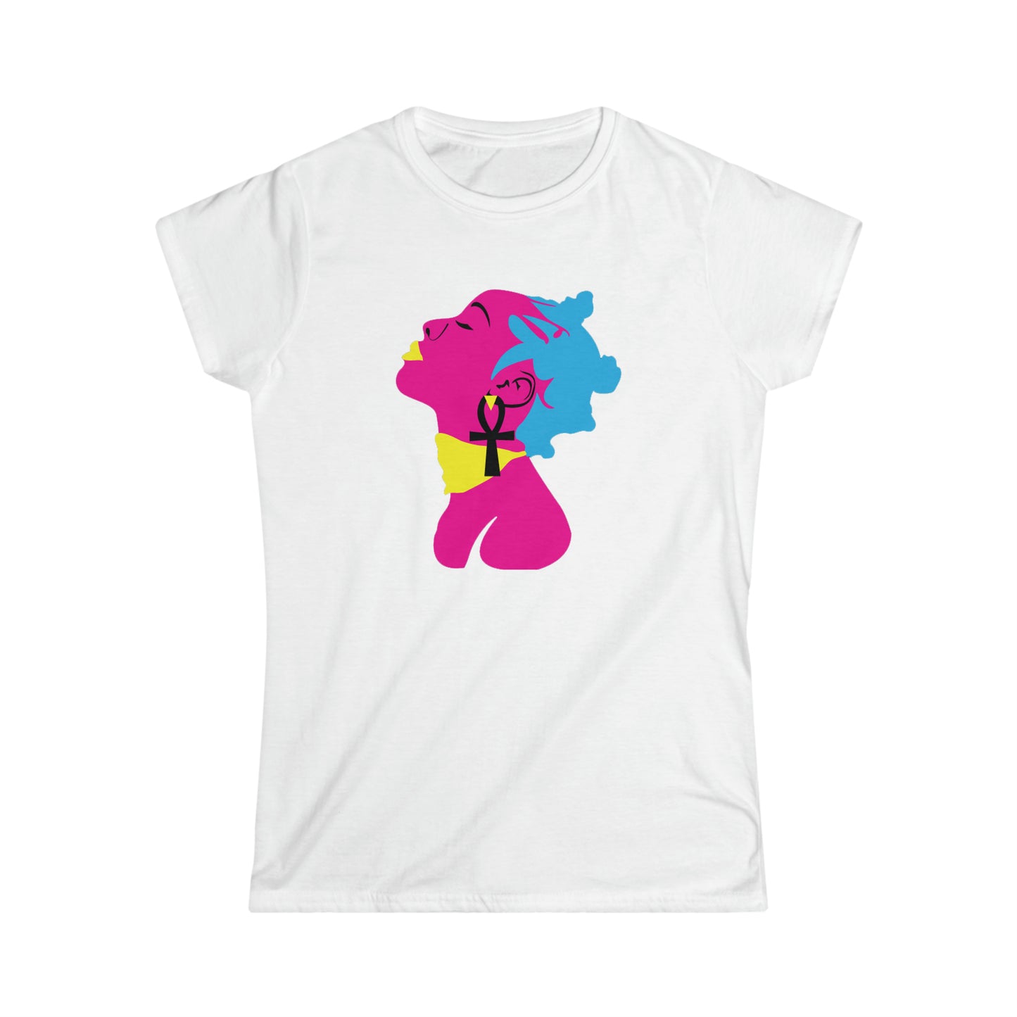 Ankh Wombman Women's Fitted Tee