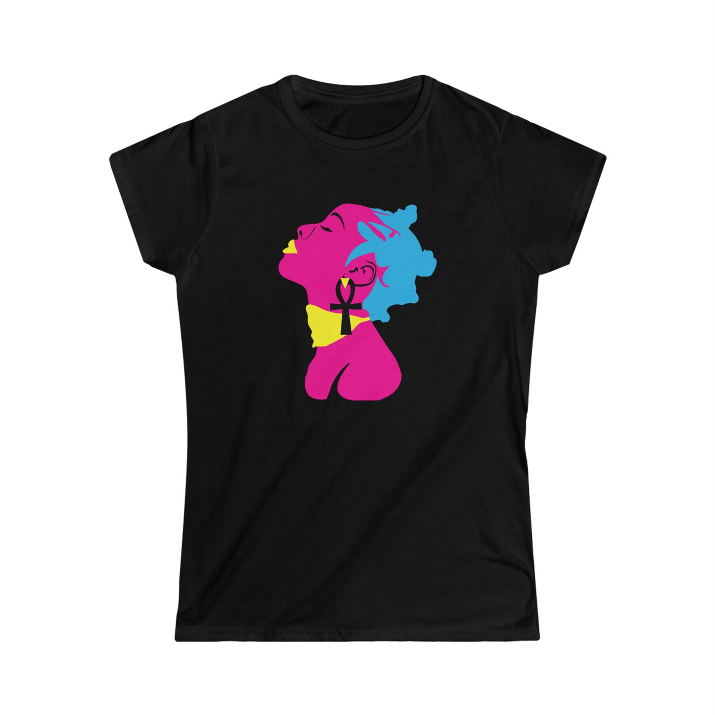 Ankh Wombman Women's Fitted Tee