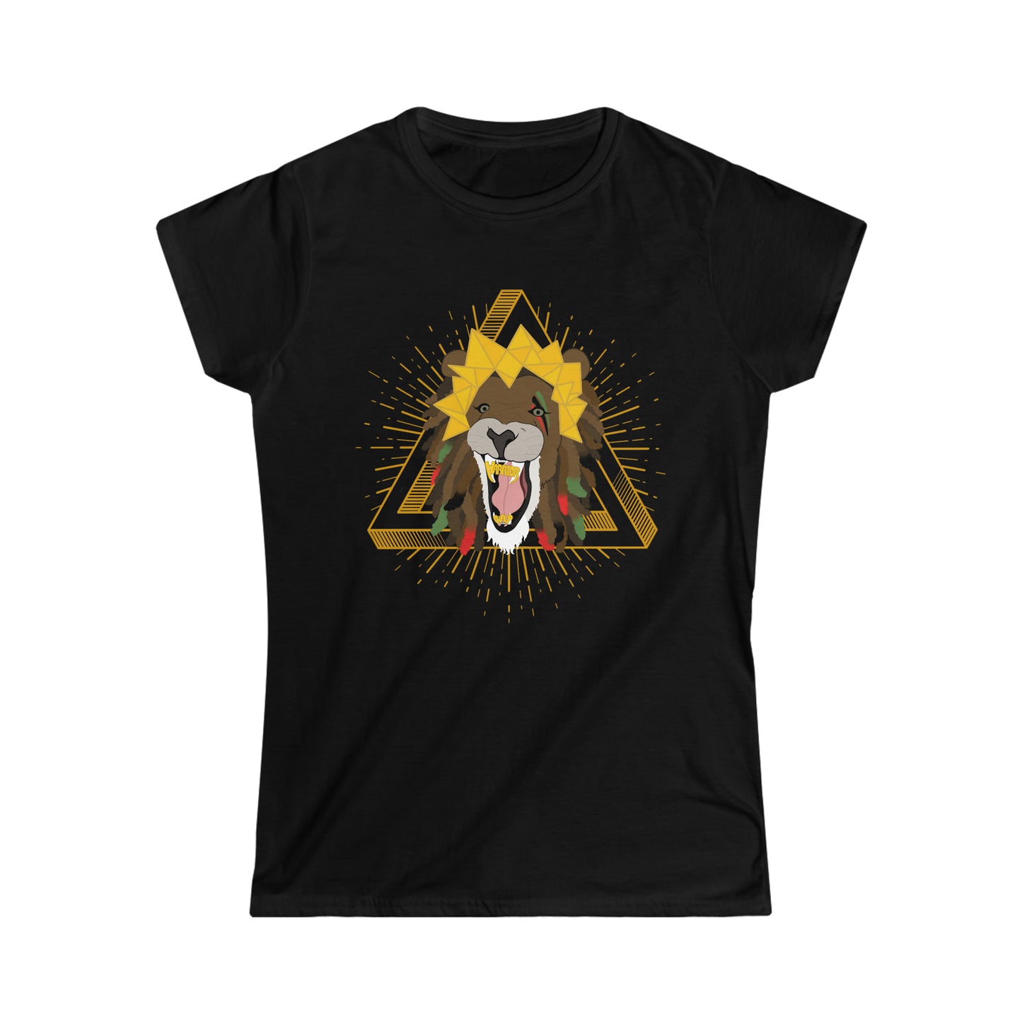 Warrior Rap Women's Fitted Tee