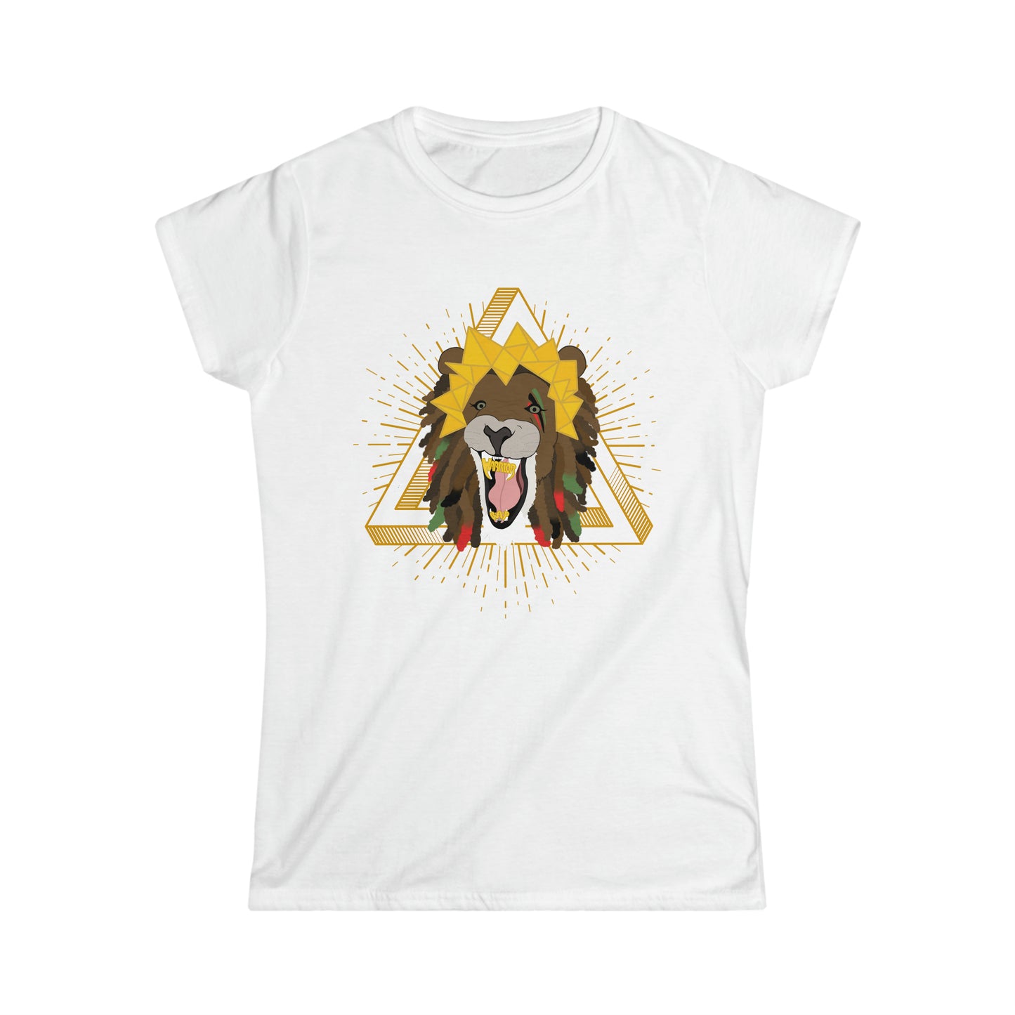 Warrior Rap Women's Fitted Tee